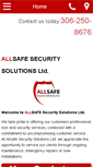Mobile Screenshot of allsafesecuritysolutions.com